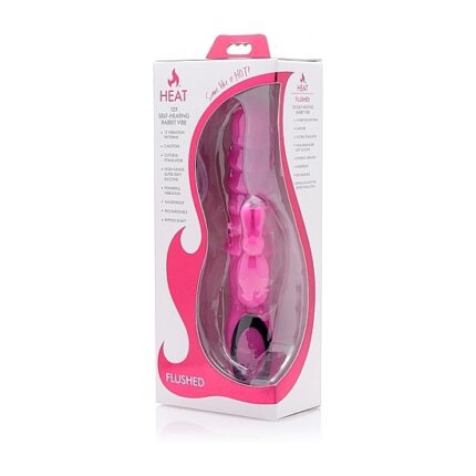 FLUSHED 12X SELF-HEATING VIBRADOR RAMPANTE - 002