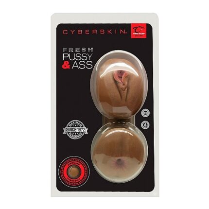 FRESH MASTURBADOR VAGINA Y ANO MARRÓN - 002