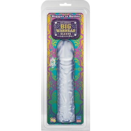 FUNDA PARA PENE CLARA - BIG WARHEAD - 002