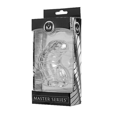 FUNDA PENE CASTIDAD TRANSPARENTE - 002