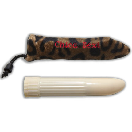 FUNDA TIGRE + VIBRADOR CHICA SEXY - 001