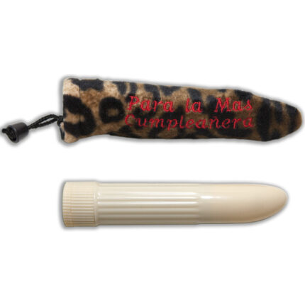 FUNDA TIGRE + VIBRADOR  PARA LA MÁS CUMPLEAÑERA - 001