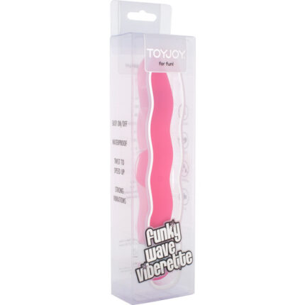 FUNKY VIBRADOR OLAS ROSA - 002