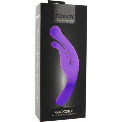 G-BOOSTER VIBRADOR DOBLES ESTIMULACIÓN MORADO - 002