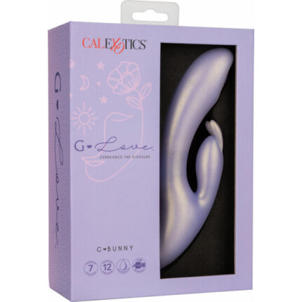 G-LOVE G-BUNNY - MASAJEADOR DOBLE ESTIMULACIÓN - MORADO - 002