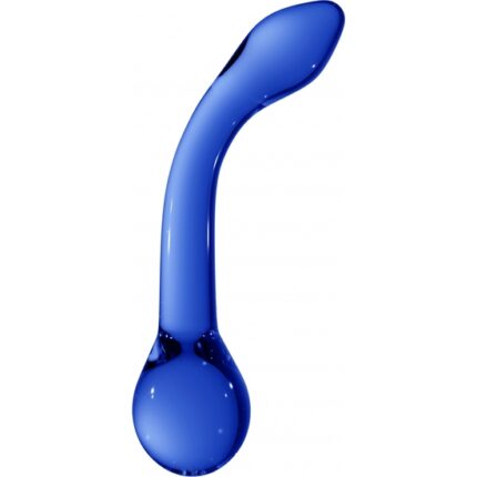 G-RIDER DILDO DE CRISTAL AZUL - 001
