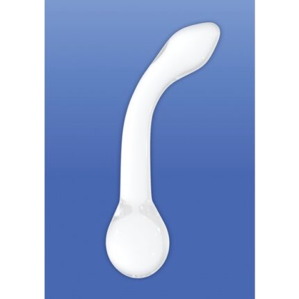 G-RIDER DILDO DE CRISTAL BLANCO - 001