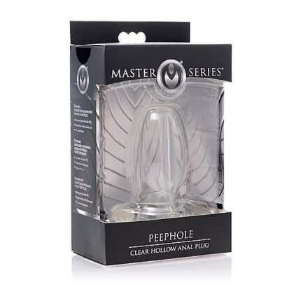 GAPE GLORY PLUG DILATADOR PEQUEÑO - TRANSPARENTE - 002