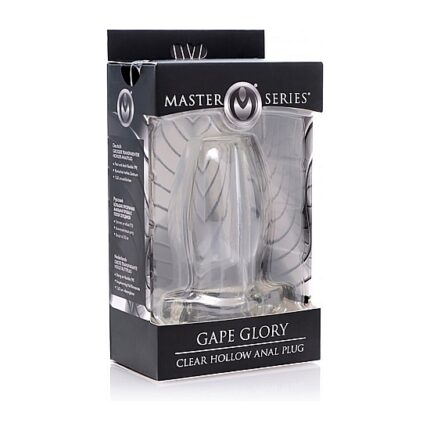 GAPE GLORY PLUG DILATADOR - TRANSPARENTE - 002