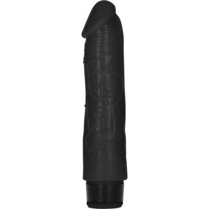 GC PENE VIBRADOR THICK REALÍSTICO 20CM - NEGRO - 001