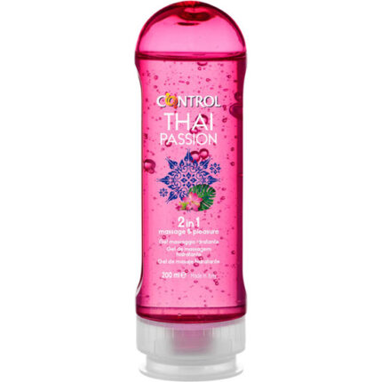 GEL DE MASAJE CONTROL PASIÓN THAI 200ML - 001