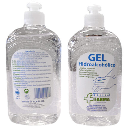 GEL HIDROALCOHÓLICO 500ML - NUEVO ENVASE - 001