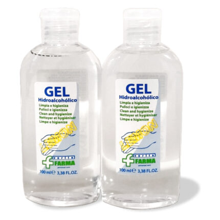 GEL HIDROALCOHÓLICO VERITA FARMA LEMON 100 ML - 001