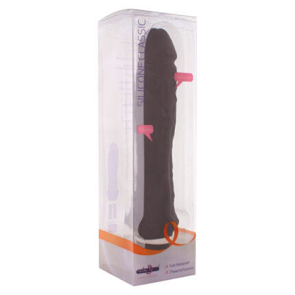 GET REAL CLASSIC LARGE VIBRADOR NEGRO - 002