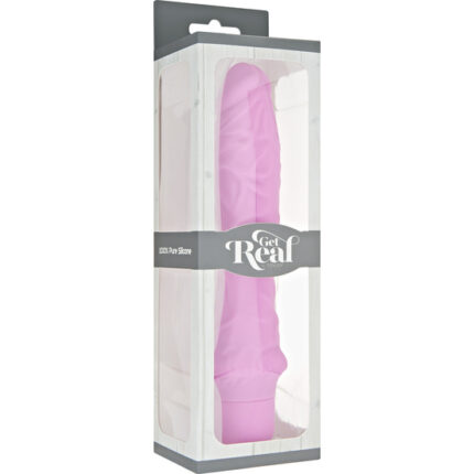 GET REAL CLASSIC LARGE VIBRADOR ROSA - 002