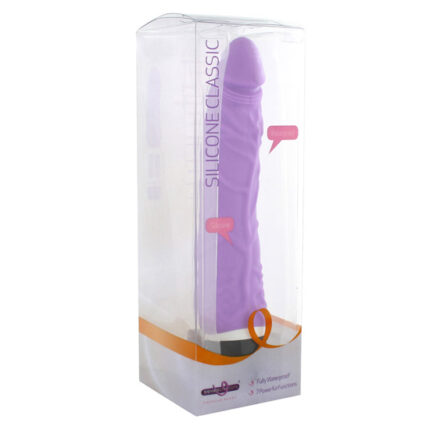 GET REAL CLASSIC SLIM VIBRADOR LILA - 002