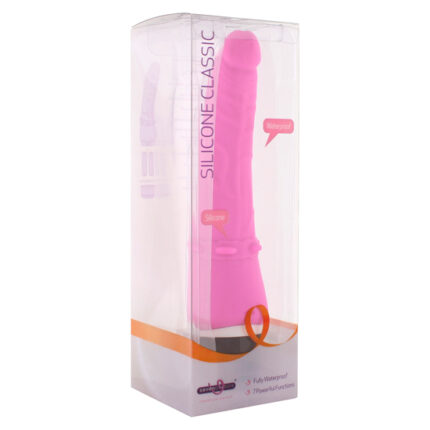 GET REAL CLASSIC SMOOTH VIBRADOR ROSA - 002