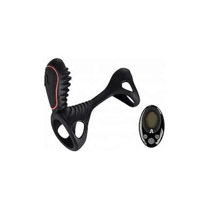 GLADIATOR ANILLO PARA EL PENE CON CONTROL REMOTO - NEGRO - 001