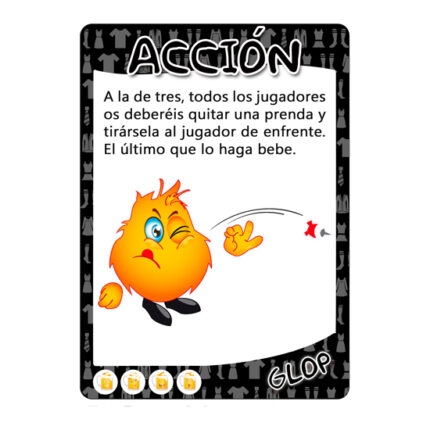 GLOP PRENDA JUEGO PARA BEBER - 002