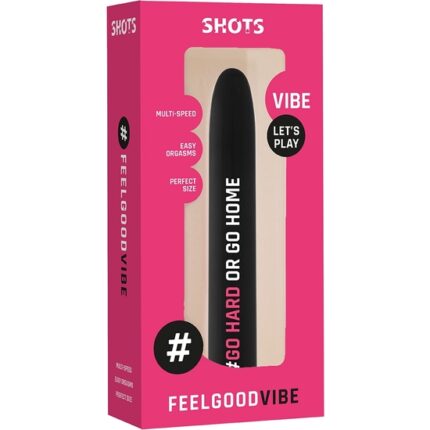 #GOHARDORGOHOME - VIBRADOR NEGRO - 002