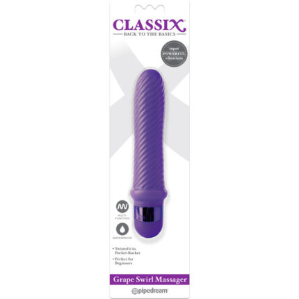 GRAPE SWIRL MASAJEADOR - MORADO - 002