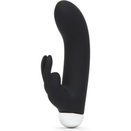 GREEDY GIRL MINI CONEJITO VIBRADOR - NEGRO - 001