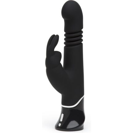 GREEDY GIRL VIBRADOR CONEJITO DOBLE ESTIMULACIÓN - NEGRO - 001