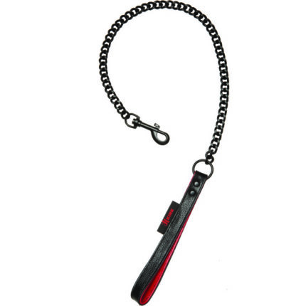 HANDLERS CADENA NEGRO Y ROJO - 001