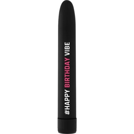 #HAPPY BIRTHDAY VIBE - VIBRADOR NEGRO - 001