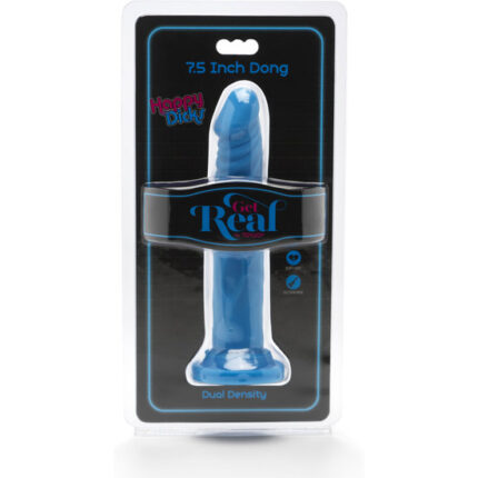 HAPPY DICKS DILDO 19CM - AZUL - 002