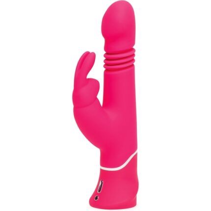 HAPPY RABBIT THRUSTING REALISTIC - VIBRADOR RAMPANTE ROSA - 001