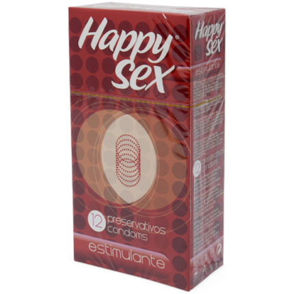 HAPPY SEX PRESERVATIVO ESTIMULANTE 12 UDS - 001