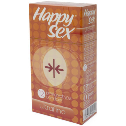 HAPPY SEX PRESERVATIVO ULTRAFINO 12 UDS - 001