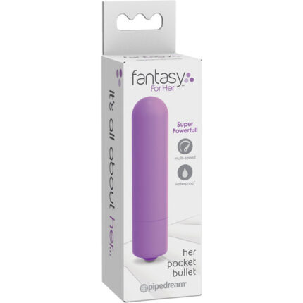 HER POCKET BULLET BALA VIBRADORA - MORADO - 002