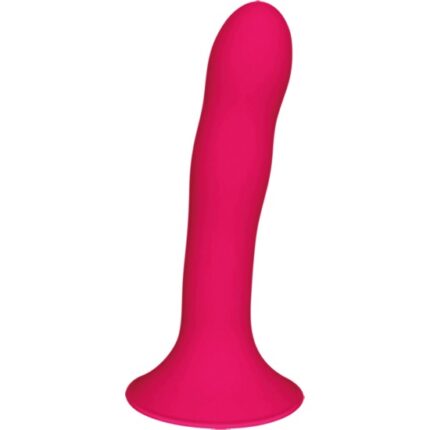 HITSENS 4 - DILDO SILICONA DOBLE DENSIDAD ROSA - 001