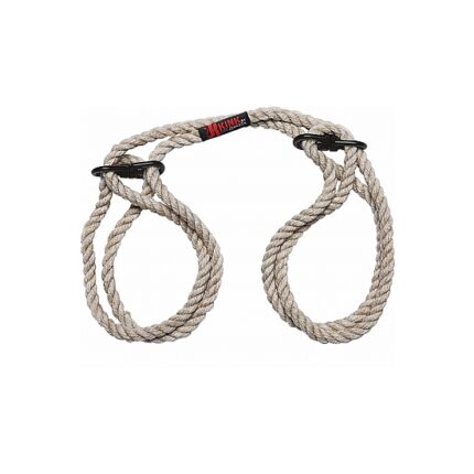 HOGTIED - BIND & TIE - ATADURAS DE CUERDA PARA MUÑECAS Y TOBILLOS - NATURAL - 001
