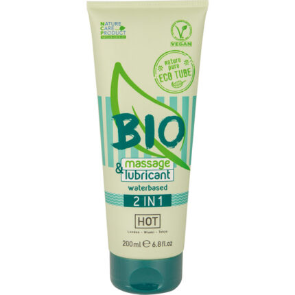 HOT BIO MASSAGE & LUBRICANT 2IN1 200 ML - 001