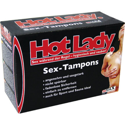 HOT LADY SEX TAMPONES (8 Unid) - 001