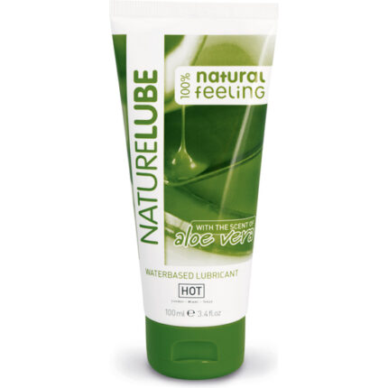 HOT NATURE LUBRICANTE ALOEVERA 100 ML - 001