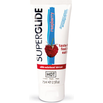 HOT SUPERGLIDE LUBRICANTE COMESTIBLE FRAMBUESA - 001