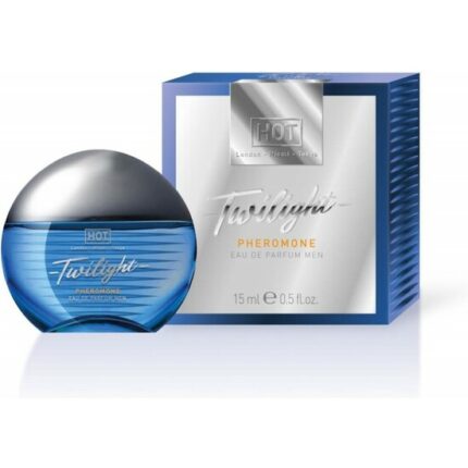 HOT TWILIGHT PERFUME CON FEROMONAS PARA ÉL 15ML - 001