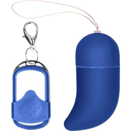 HUEVO PUNTO G VIBRANTE INALÁMBRICO - PEQUEÑO - AZUL - 001