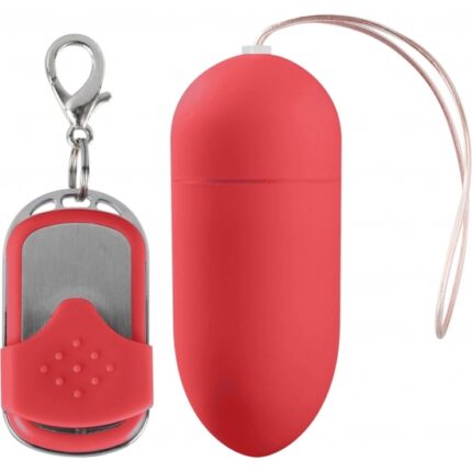 HUEVO VIBRADOR 10 VELOCIDADES CONTROL REMOTO ROSA GRANDE - 001