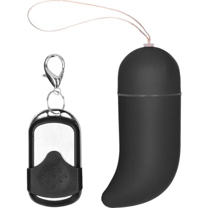 HUEVO VIBRADOR PUNTO-G INALAMBRICO GRANDE NEGRO - 001