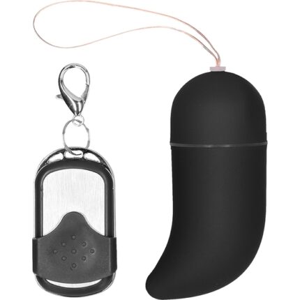 HUEVO VIBRADOR PUNTO-G INALAMBRICO MEDIANO NEGRO - 001
