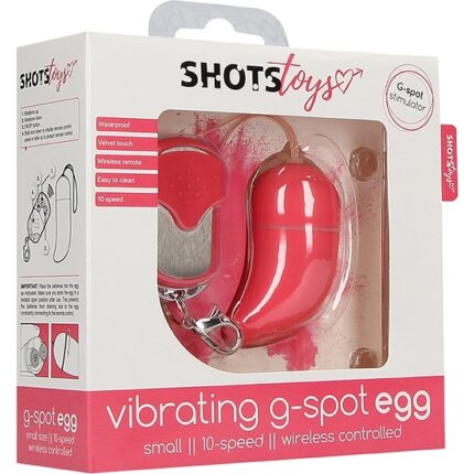 HUEVO VIBRADOR PUNTO-G INALAMBRICO PEQUEÑO ROSA - 002