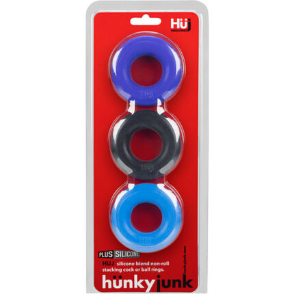 HUJ3 KIT 3 ANILLOS - AZUL - 002