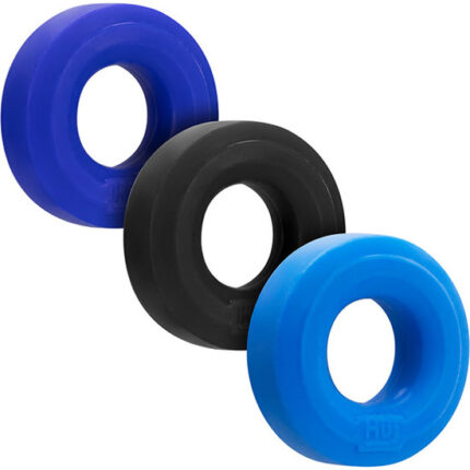 HUJ3 KIT 3 ANILLOS - AZUL - 001