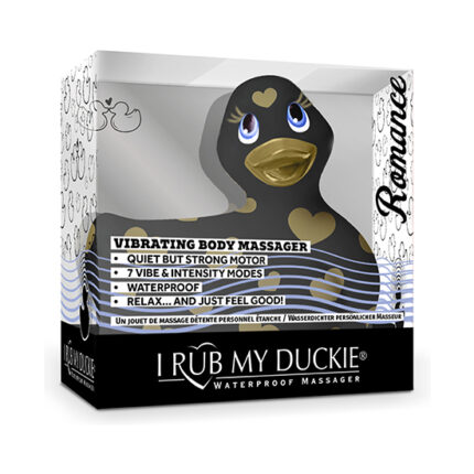 I RUB MY DUCKIE 2.0 | ROMANCE - PATITO ESTIMULANTE NEGRO / ORO - 002