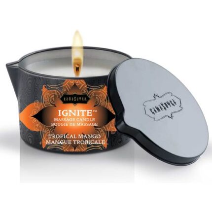 IGNITE VELA DE MASAJE MANGO - 170GR - 001